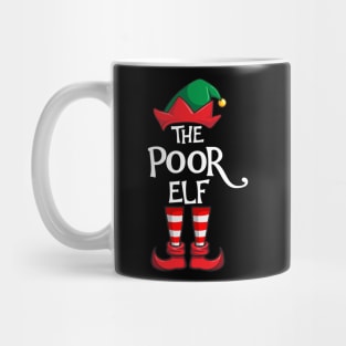 Poor Elf Matching Family Christmas Mug